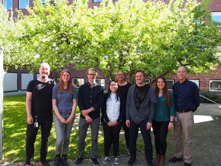 Group photo of the Experimental Dementia Research group.